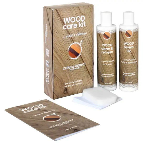 Set de ingrijire a lemnului, care kit, 2 x 250 ml