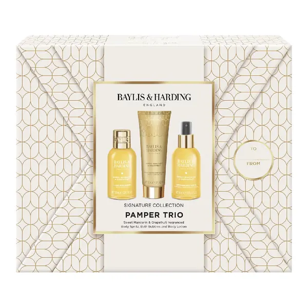Set de ingrijire Sweet Mandarin & Grapefruit, 3 piese, Baylis & Harding