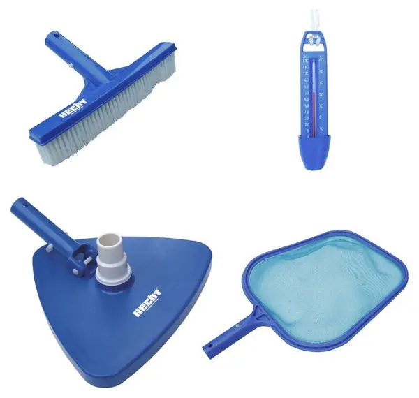 Set de întreținere pentru piscină Hecht - 061002, 4 piese