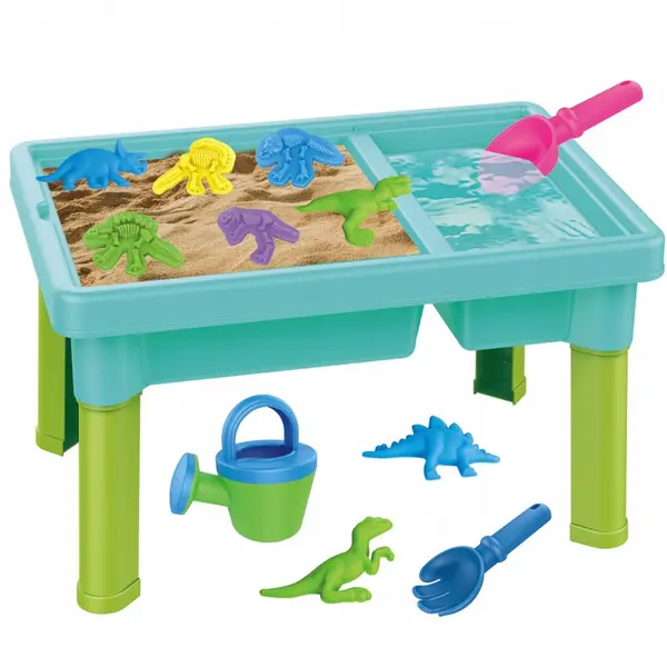 Set de joaca 3in1 pentru plaja si gradina cu cort Matadi Dino,41 accesorii incluse,dinozaur lansator cu bile
