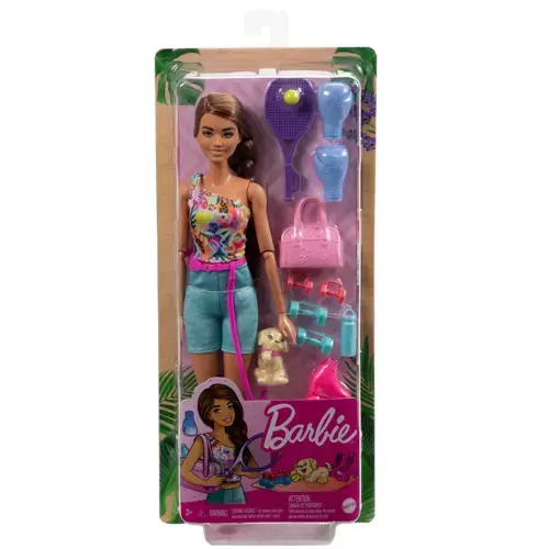Set de joaca Barbie La antrenament