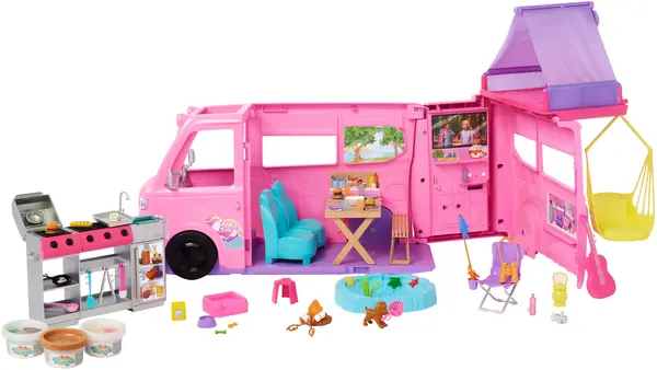 Set de joacă Barbie - Rulota visurilor lui Barbie