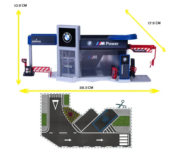 Set de joaca - BMW Showroom + Vehicle | Majorette
