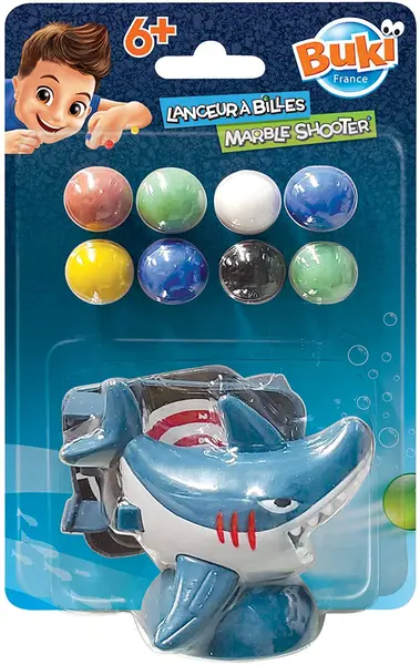 Set de joaca Buki - Aruncator de bile, rechin
