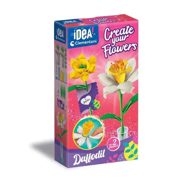 Set de joaca Clementoni Creeaza Mini Flori