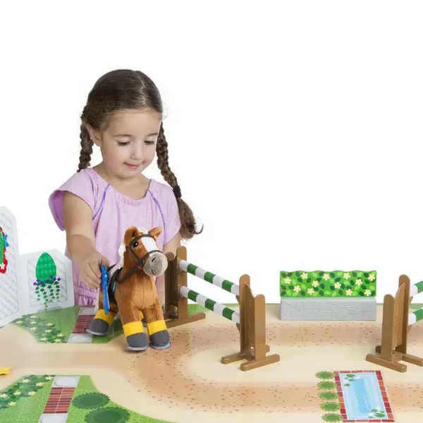 Set de joaca Concursul de Echitatie - Melissa Doug