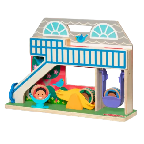 Set de joaca din lemn cu accesorii Scoala Rostogol GO TOTs