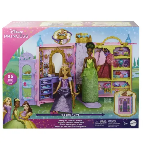 Set de joaca Disney Princess Pregatire pentru bal