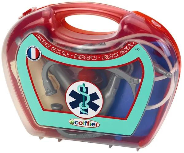 Set de joaca Ecoiffier - Trusa de doctor, 14 piese