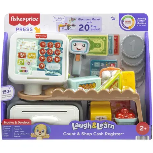 Set de joaca Fisher Price - Casa de marcat, cu accesorii