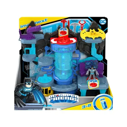Set de joaca Fisher Price Imaginext Dc Super Friends Batcave