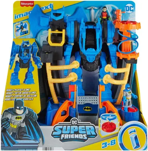 Set de joaca Fisher Price Imaginext DC Super Friends Batman Playset Robo Command Center