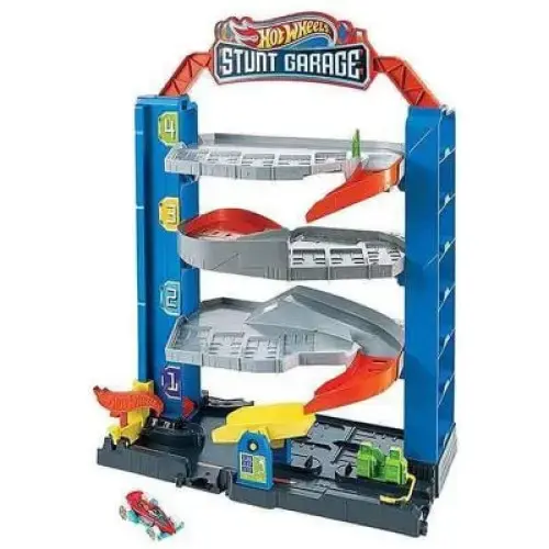 Set de joaca Hot Wheels City Garage, Multicolor