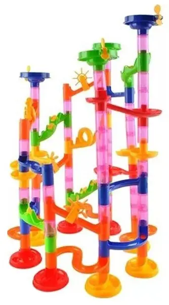 Set de joacă Kruzzel - Pista de minge, 105 piese