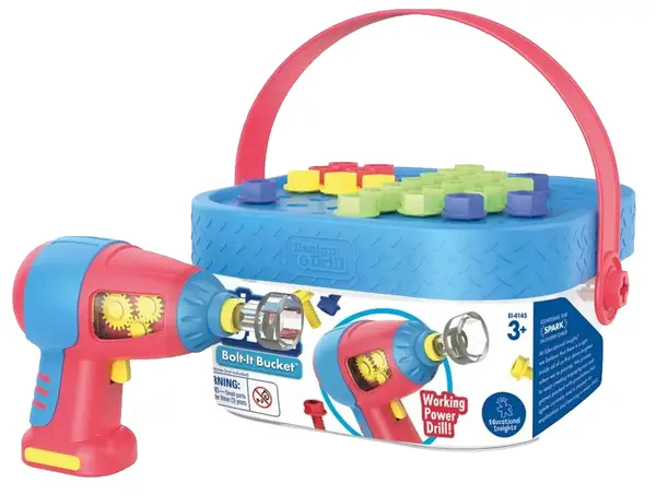 Set de joacă Learning Resources - Șuruburi în coș