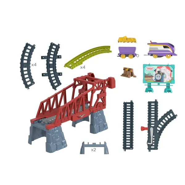 Set de joaca - Locomotiva motorizata - Kana, cu accesorii | Fisher-Price
