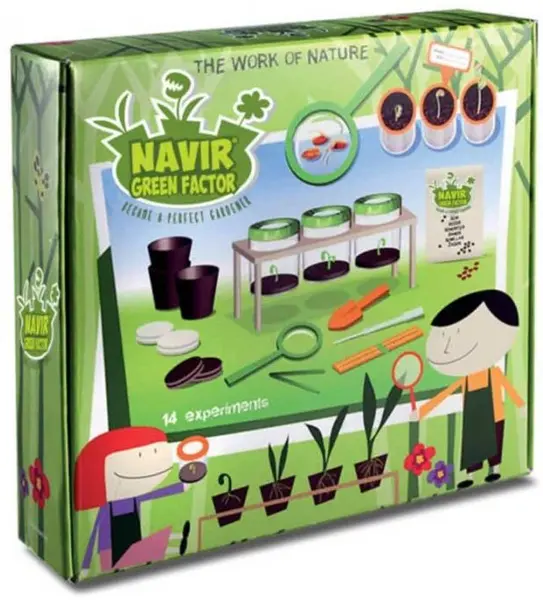 Set de joacă Navir - Laborator botanic pentru copii