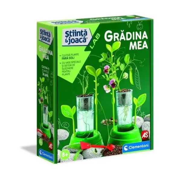 Set de joaca pentru mici exploratori Gradina Mea, +8 ani
