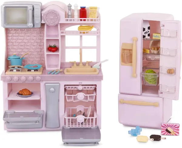 Set de joacă pentru păpuși Our Generation - Bucătărie gourmet