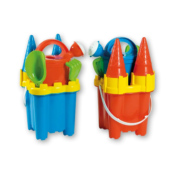 Set de joaca pentru plaja Androni Giocattoli cu galetusa si stropitoare