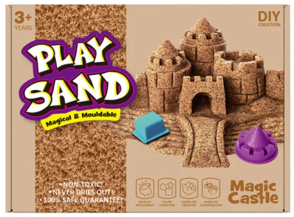 Set de joacă Play Sand - Nisip de joacă, castele
