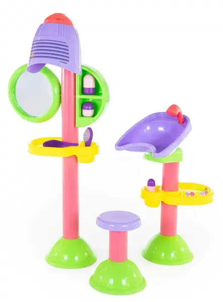 Set de joaca Polesie - Salon de coafura cu sunet 58218