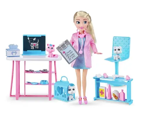 Set de joaca Sparkle Girlz Clinica veterinara