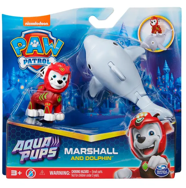 Set de joacă Spin Master Paw Patrol - Aqua Marshall