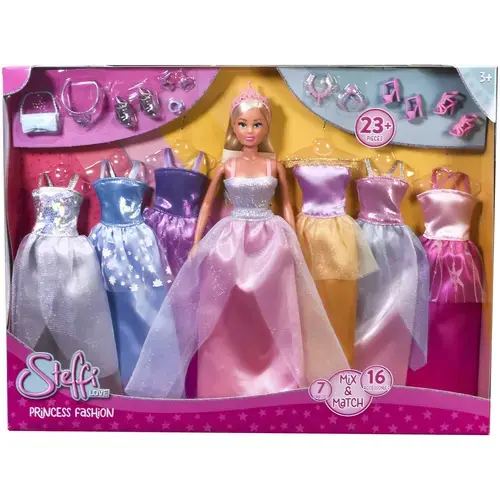 Set de joaca Steffi Love - Princess Fashion, cu papusa inclusa
