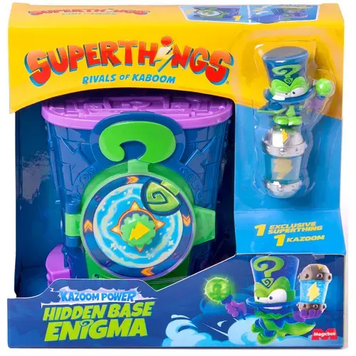 Set de joaca SuperThings - Baza ascunsa, Enigma