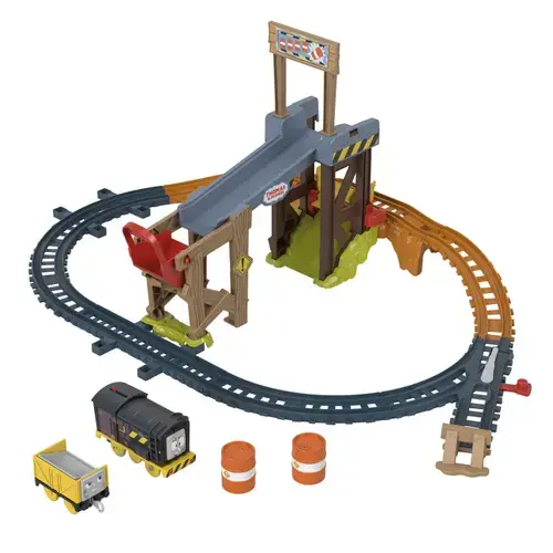 Set de joaca Thomas & Friends - Ridica si Incarca Marfa cu Diesel