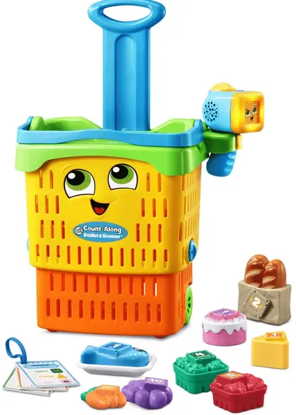 Set de joc Vtech - Cos cu scaner 2 in 1 (in engleza)