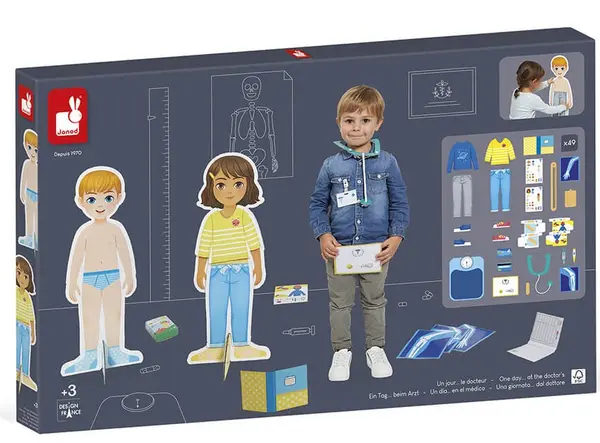 Set de jucării Janod - La doctor