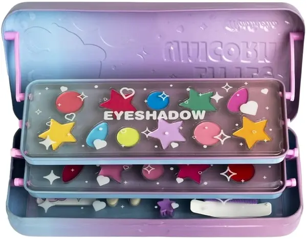 Set de machiaj pentru copii Martinelia Little Unicorn - Cutie de metal