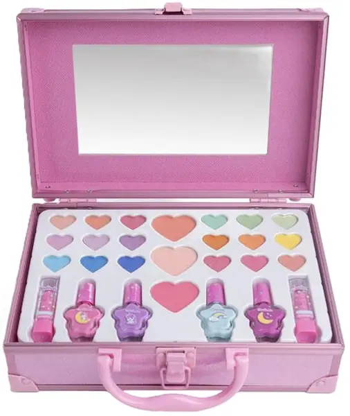 Set de machiaj pentru copii Martinelia Little Unicorn - În servietă, 27 piese