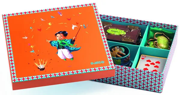 Set de magie pentru copii Djeco - Cutie cu 20 de magii