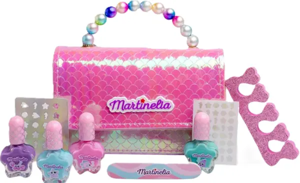 Set de manichiură Martinelia Let's Be Mermaids - Oje cu geantă