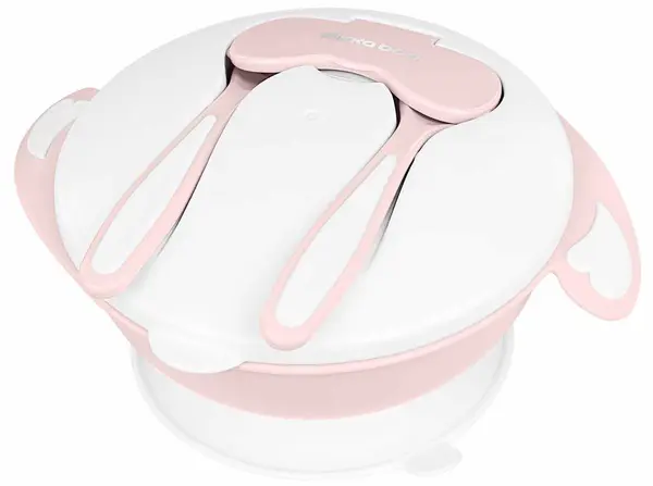 Set de masa Kikka Boo - Castronas cu tacamuri, roz