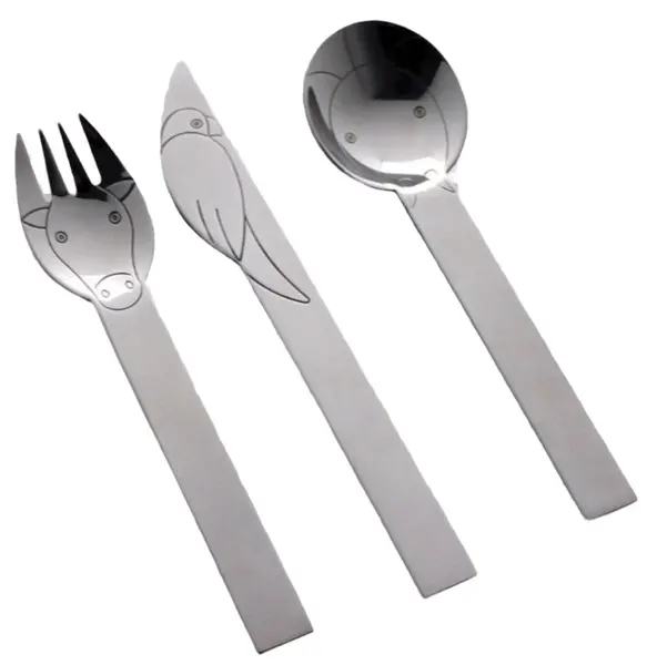 Set de masă pentru copii Herdmar - Jungle, 3 piese
