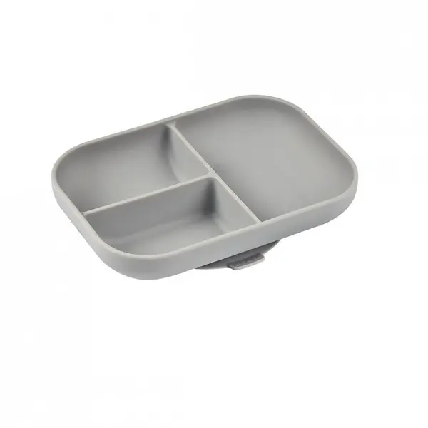 Set de masa silicon Beaba Essentials greysage green