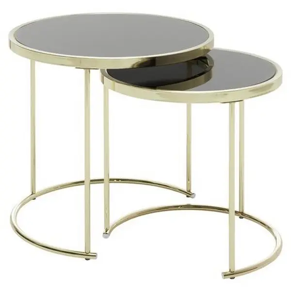 Set De Măsuțe Suprapuse din metal, 42/42/45 cm