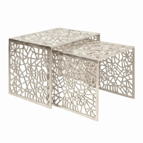 Set De Măsuțe Suprapuse din metal, 50/40/40/35/40/35 cm