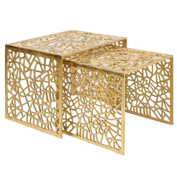 Set De Măsuțe Suprapuse din metal, 50/40/40/35/40/35 cm