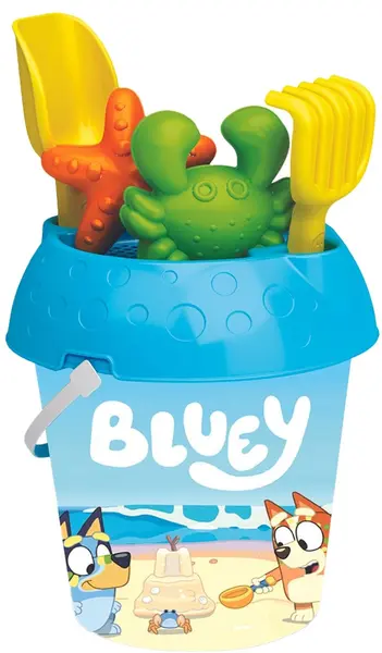 Set de nisip Micki - Bluey, 6 piese