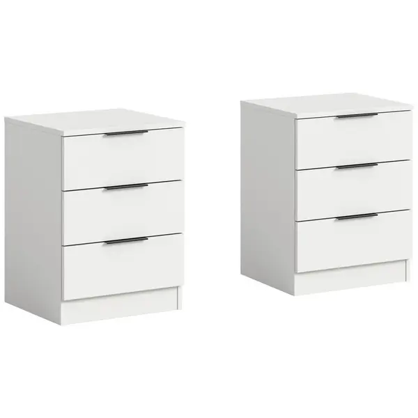 Set De Noptiere, 45/60/40 cm, alb