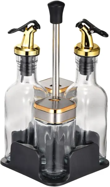 Set de oliviere Morello - Gold-Silver, 4 piese