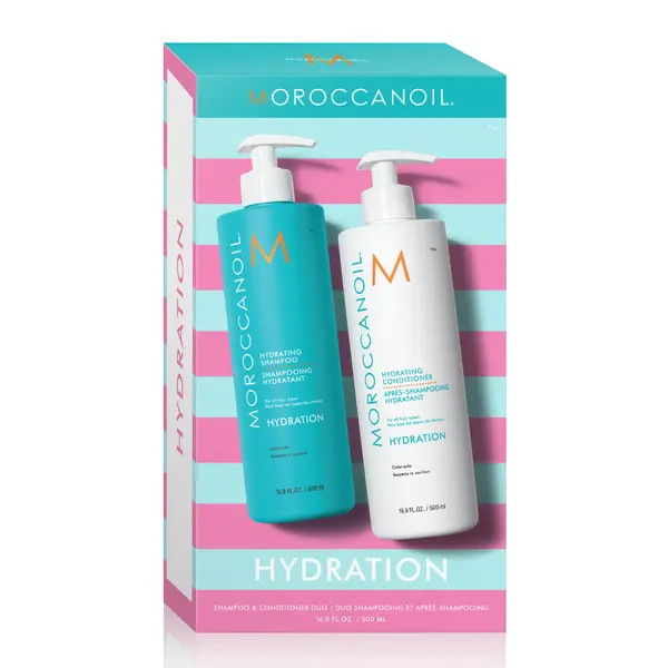 Set de par pentru hidratare Moroccanoil Hydration Duo 2x500ml