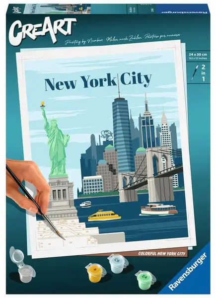 Set de pictură pe numere Ravensburger CreArt -New York