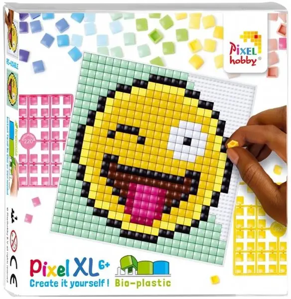 Set de pixeli creativ Pixelhobby - XL, Zâmbet