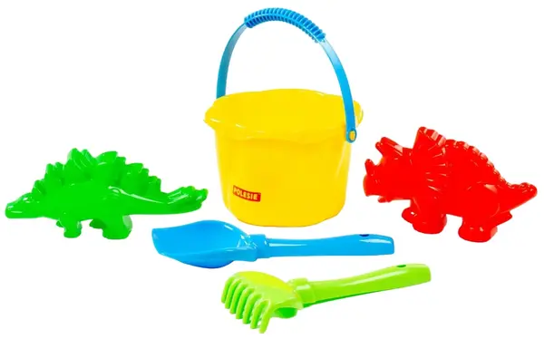 Set de plajă pentru copii Polesie Toys - Dinozaur, 5 piese , sortiment